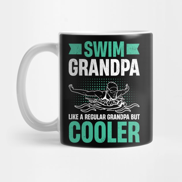 Swim Grandpa - Wave Motion Design by Otaku Vibes